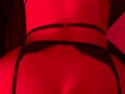 In intimo moglie prendendolo a pecora