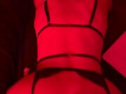 In intimo moglie prendendolo a pecora