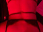 In intimo moglie prendendolo a pecora