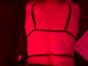 In intimo moglie prendendolo a pecora