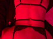 In intimo moglie prendendolo a pecora