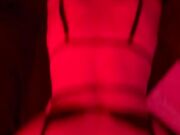 In intimo moglie prendendolo a pecora