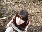 Scopata nel bosco con Milf tettona a pecora