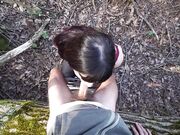 Scopata nel bosco con Milf tettona a pecora