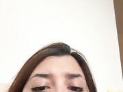 Tettona italiana si sditalina in live