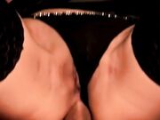 Dice parolacce prendendo il cazzo in culo