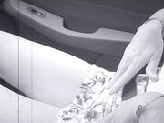 Seduzione moglie in auto senza slip