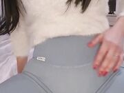 DItalino e leggings bagnati