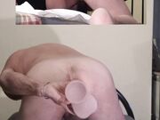 Dildo grosso fino in fondo il culo mi sfondo