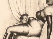 Disegni erotici d'epoca