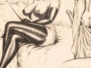 Disegni erotici d'epoca