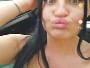 Milf tettona sbocchina cazzo al parchetto