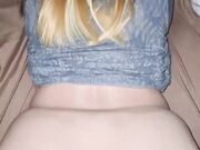 Milf bionda inculata a pecorina Pov