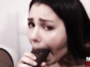 Pompino cioccolatoso fino alle lacrime