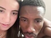 Fidanzata italiana scopa col suo ragazzo black