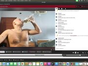 Umiliazione cam4: bere piscio