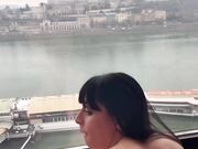 Culona italiana scopata in hotel e sborrata in bocca