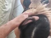 Fidanzata scopata a pecora mentre fuma
