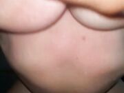 La mia tettona al galoppo