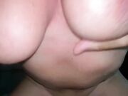 La mia tettona al galoppo