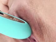 Orgasmo intenso con dildo Milf italiana