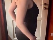 Moglie sexy in leggings