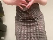 Strip seducente moglie in autoreggenti