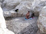 Ditalino al mare tra gli scogli