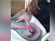 Sborrata sulle infradito di mia zia