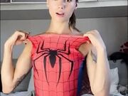 Cosplay spiderman