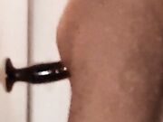 Big dildo in ass