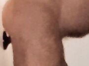 Big dildo in ass