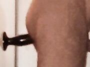 Big dildo in ass