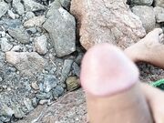 Una bella sborrata al mare