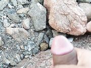 Una bella sborrata al mare