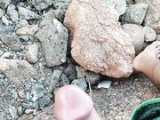 Una bella sborrata al mare