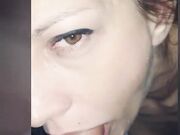 amica di mia moglie mi fa un pompino (cassandra)