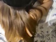Flash fidanzata in strada e scopata a pecorina