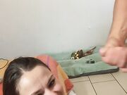 Scopata forte e sborrata sulle tette