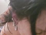 Pompino Pov fidanzta italiana tatuata Of