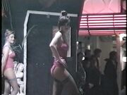 belle sexy ragazze sfilata di intimo