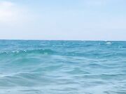 Un bel pompino in spiaggia