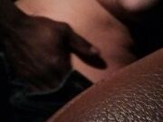 Black and my wife in carsex
