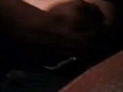 Black and my wife in carsex
