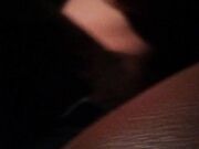 Black and my wife in carsex