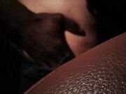 Black and my wife in carsex