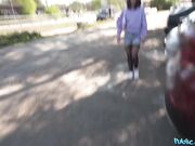 Italiana scopata al parco per soldi