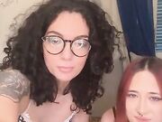 Con amica in live