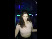 Bel culo che balla ragazza italiana in disco
