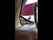 Sega in tenda in spiaggia
